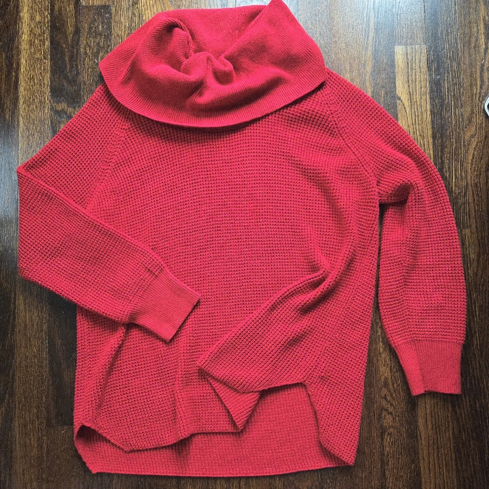 Michael Kors Raglan Tunic Cotton Blend Sweater Size XL